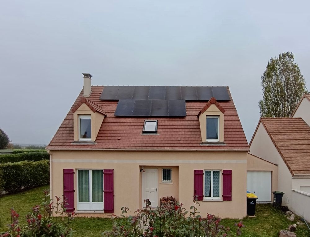 Solar Panel House